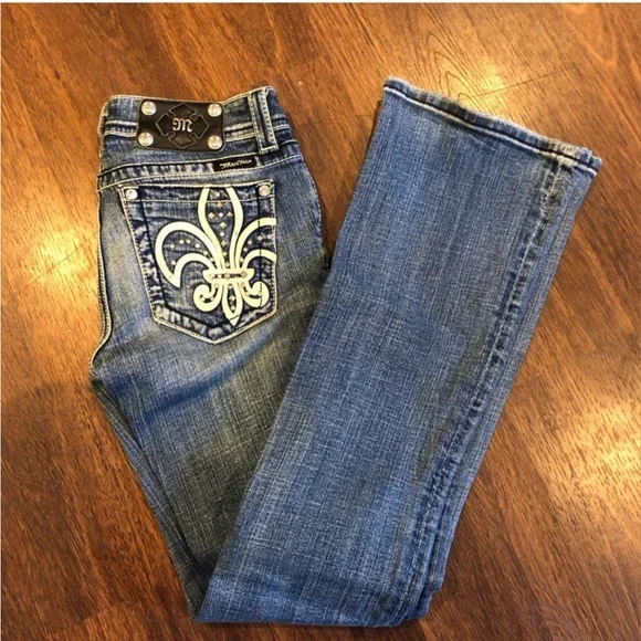 Miss me Jeans bootcut Medium wash 26x31 - Picture 1 of 8